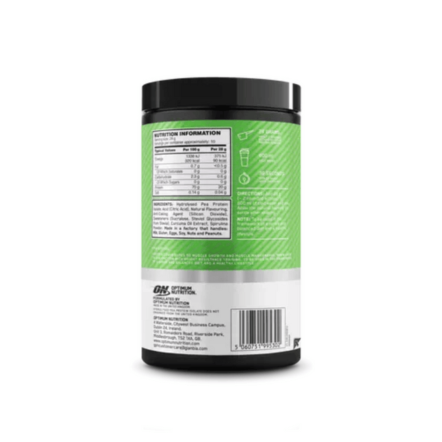 Optimum Nutrition Clear Protein 100% Plant Protein Isolate / Lime Sorbet 280g