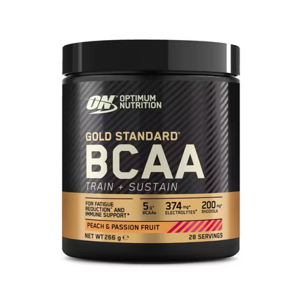 Optimum Nutrition Gold Standard BCAA Train + Sustain / Peach & Passion Fruit 266g