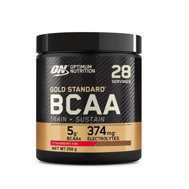 Optimum Nutrition Gold Standard BCAA Train + Sustain /Strawberry & Kiwi 266g