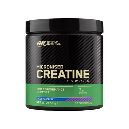 Optimum Nutrition Micronised Creatine Powder / Blue Raspberry 247.5g