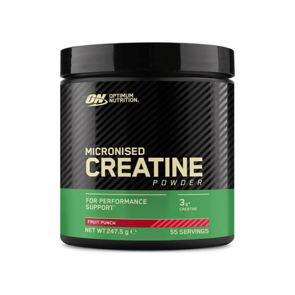 Optimum Nutrition Micronised Creatine Powder / Fruit Punch 247.5g