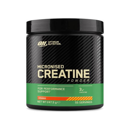 Optimum Nutrition Micronised Creatine Powder / Orange 247.5g