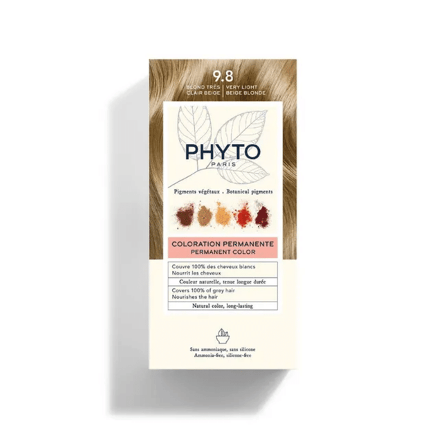 PHYTO COLOURING 9.8 VERY LIGHT BLONDE BEIGE