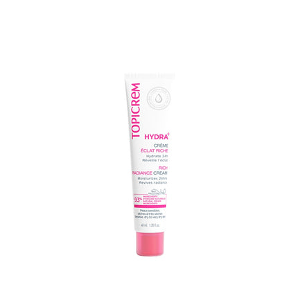Topicrem Hydra+ Rich Moisturizing Radaince Cream 40ML