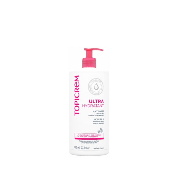 Topicrem Ultra-Moisturizing Body Milk 1000ml