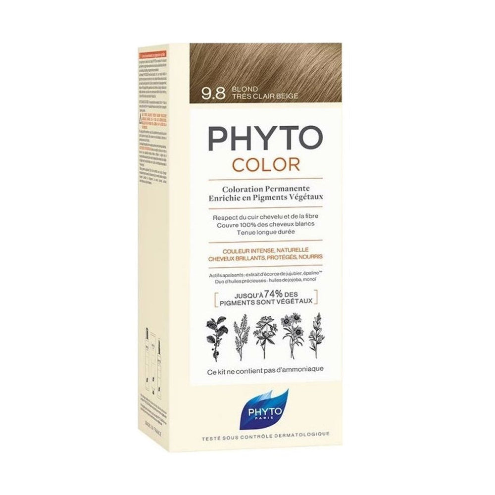 Phyto PhytoColor Permanent Color 9.8 Very Light Beige Blonde