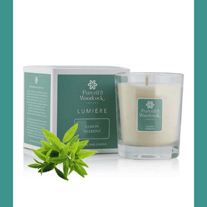 
                  
                    Load image into Gallery viewer, Purcell &amp;amp; Woodcock Lumiere - Lemon Verbena Candle
                  
                