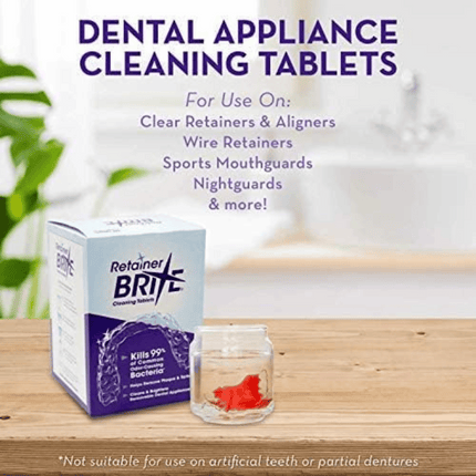 Retainer Brite Cleaning Tabs 96 Pack