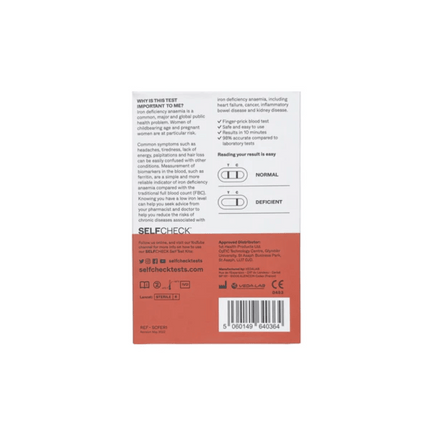 SELFCheck Iron Level - 1 Test