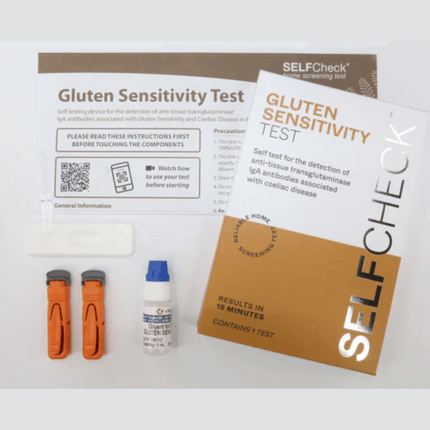 SELFCheck Coeliac (Gluten Sensitivity) Test - 1 Test