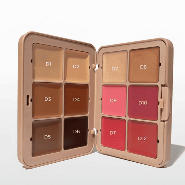 SOSU Complete Canvas Complexion Palette - Dark