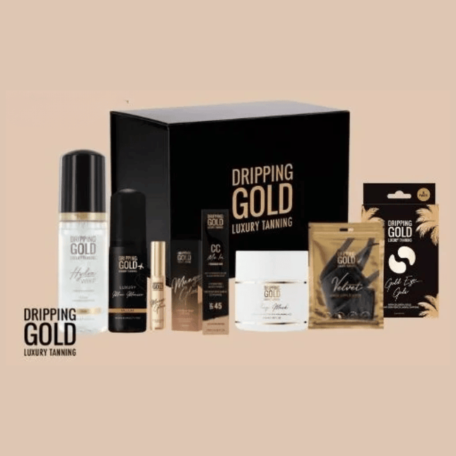 SOSU Dripping Gold Luxury Tanning Gift Set