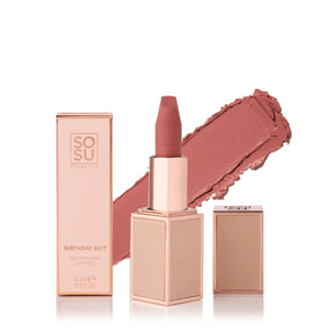 
                  
                    Load image into Gallery viewer, SOSU Matte Lipstick - Birthday Suit
                  
                