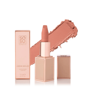 
                  
                    Load image into Gallery viewer, SOSU Satin Lipstick - Creme Brulee
                  
                