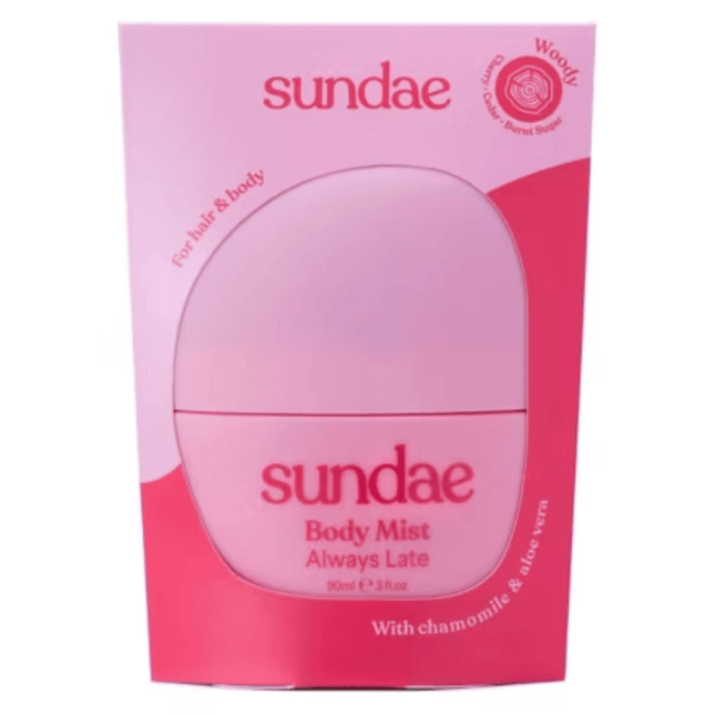 SUNDAE Hair & Body Mist - Always Late 90ml