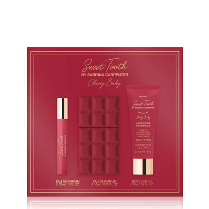 Sabrina Carpenter Sweet Tooth Cherry Baby Gift Set