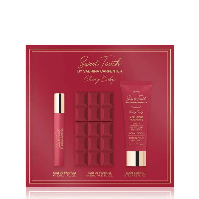 Sabrina Carpenter Sweet Tooth Cherry Baby Gift Set