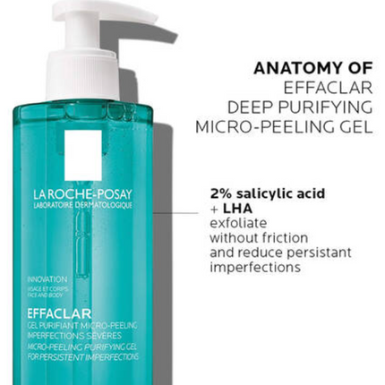 La Roche Posay Effaclar Micropeeling Purifying Gel
