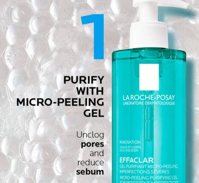 La Roche Posay Effaclar Micropeeling Purifying Gel