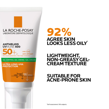 La Roche Posay Anthelios UVMUNE 400 Oil Control Gel Cream SPF50+ 50ml