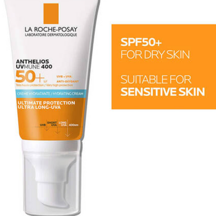 La Roche Posay Anthelios UVMUNE 400 Hydrating Cream SPF50+ 50ml