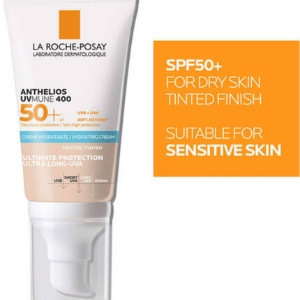 La Roche Posay Anthelios UVMUNE 400 Hydrating Tinted Cream SPF50+ 50ml