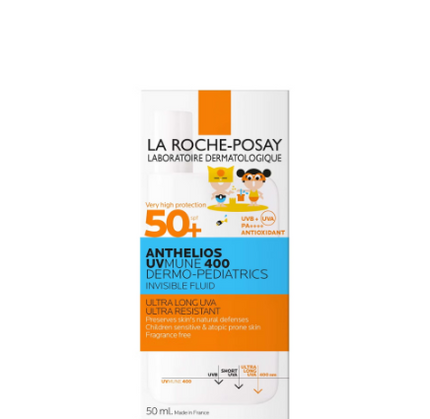 La Roche Posay Anthelios Uvmune 400 Dermo-Pediatrics Invisible Fluid SPF50+ 50ml