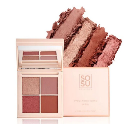 SOSU Eyeshadow Quad #Berry
