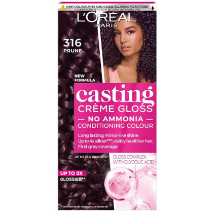 L'Oreal Casting Creme Gloss 316 Prune Semi Permanent Hair Dye