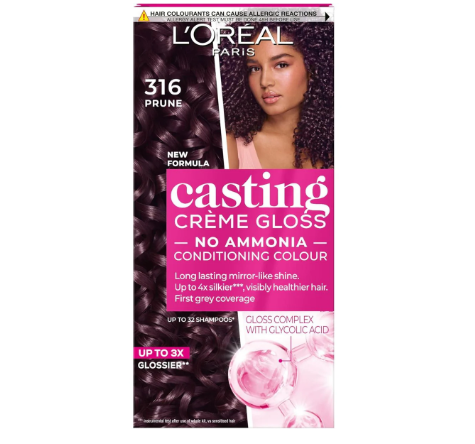 L'Oreal Casting Creme Gloss 316 Prune Semi Permanent Hair Dye