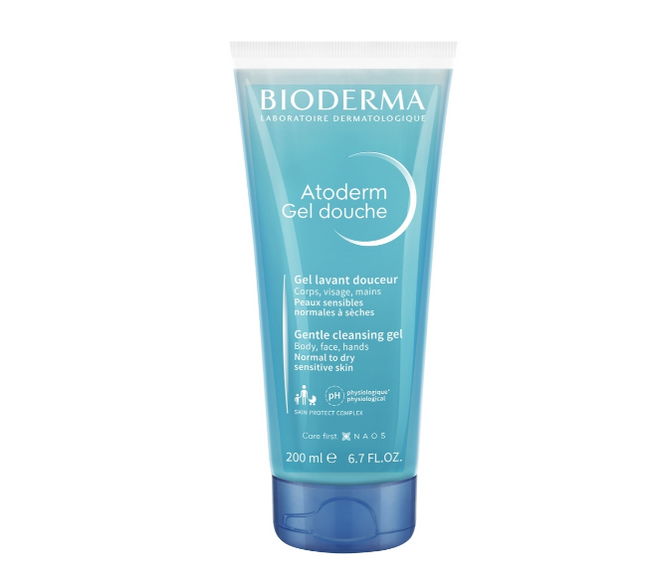Bioderma ATODERM GEL DOUCHE / Shower Gel Body, Face, Hands-Normal to Dry Skin - 200ml