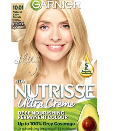 Garnier Nutrisse 10.01 Baby Blonde Permanent Hair Dye