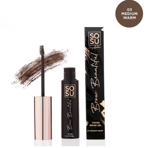 SOSU Tinted Brow Gel #02 Medium Warm