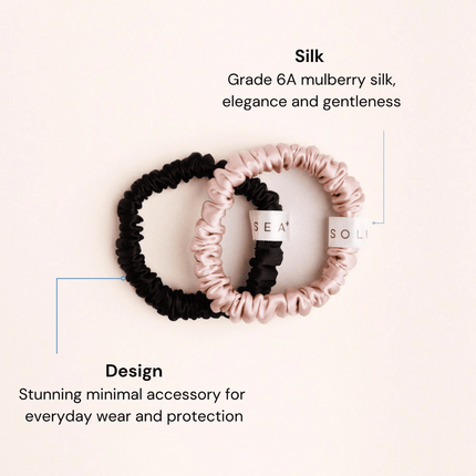 Silk Scrunchies 3 Pack