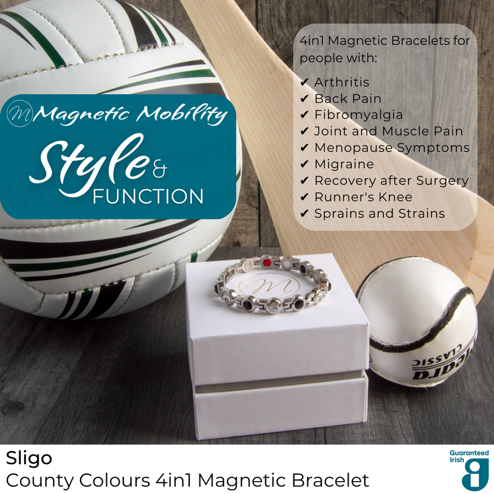 
                  
                    Load image into Gallery viewer, 4in1 Magnetic Bracelet: County Colours | Magnetic Mobility
                  
                