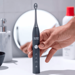 
                  
                    Load image into Gallery viewer, Spotlight Oral Care Sonic Tooth Brush- Graphite Grey
                  
                