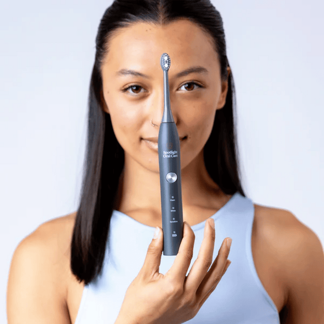 Spotlight Oral Care Sonic Tooth Brush- Graphite Grey