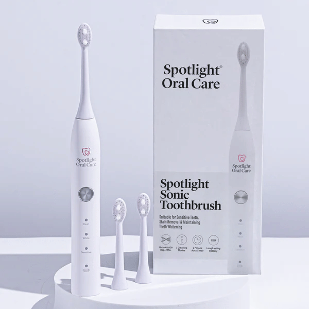 
                  
                    Load image into Gallery viewer, Spotlight Oral Care Sonic Tooth Brush White
                  
                