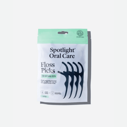 Spotlight Oral Care Floss Picks for Whitening
