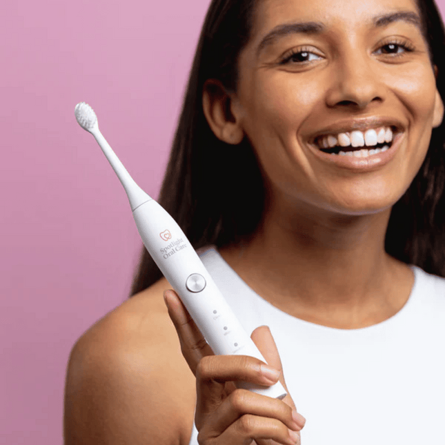Spotlight Oral Care Sonic Toothbrush Replacement Heads - White