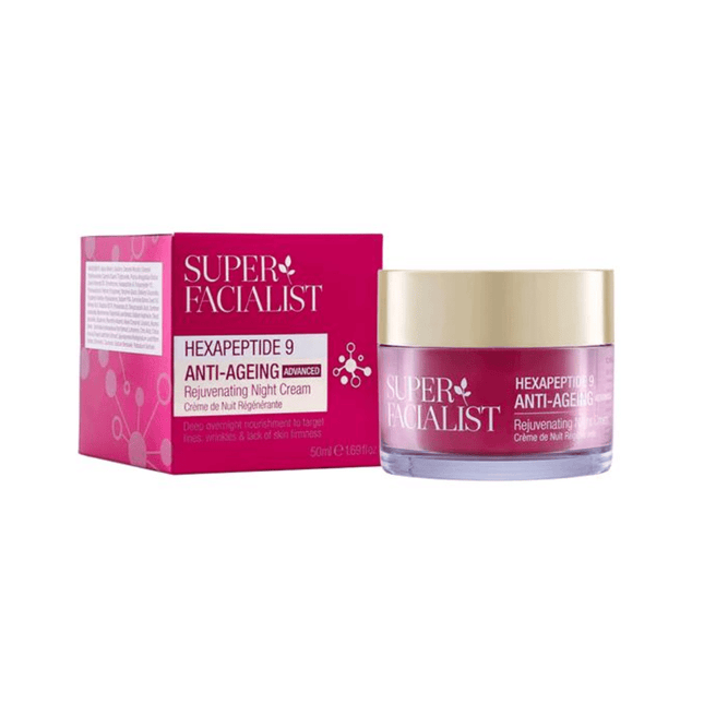 Super Facialist Hexapeptide 9 Anti Ageing Rejuvenating Night Cream 50Ml
