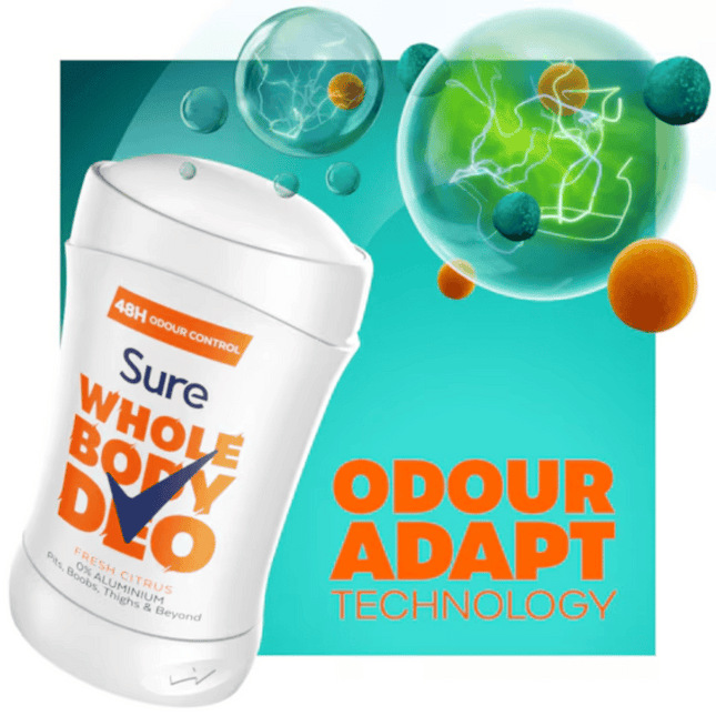 Sure Fresh Citrus Anti-Perspirant Cream 50ml