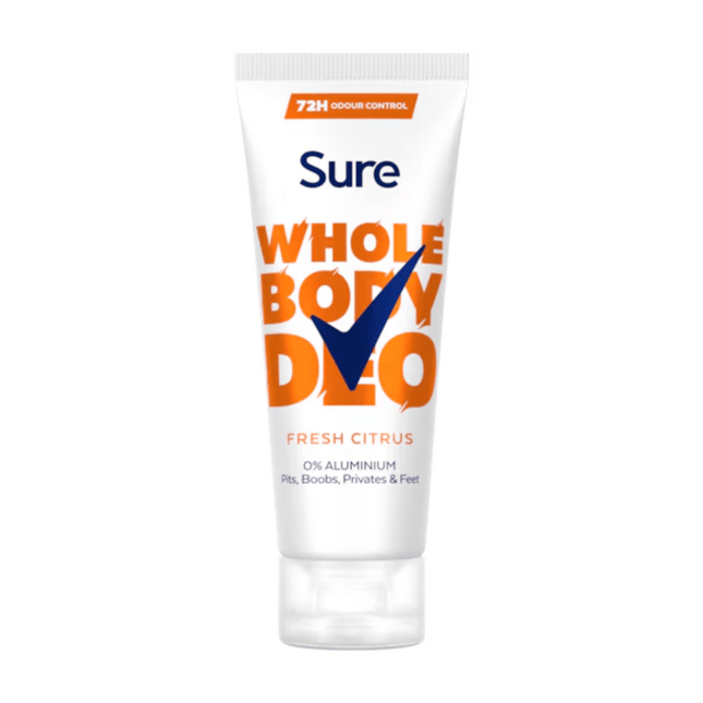 Sure Women 72hr Fresh Citrus Whole Body Deodorant Lotion 75ml