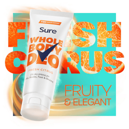 Sure Women 72hr Fresh Citrus Whole Body Deodorant Lotion 75ml