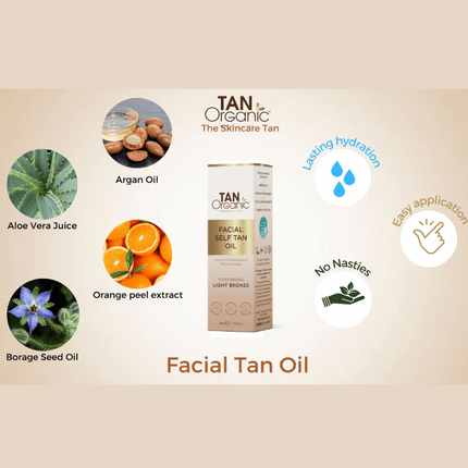 Tan Organic Facial Tan Oil 50ml