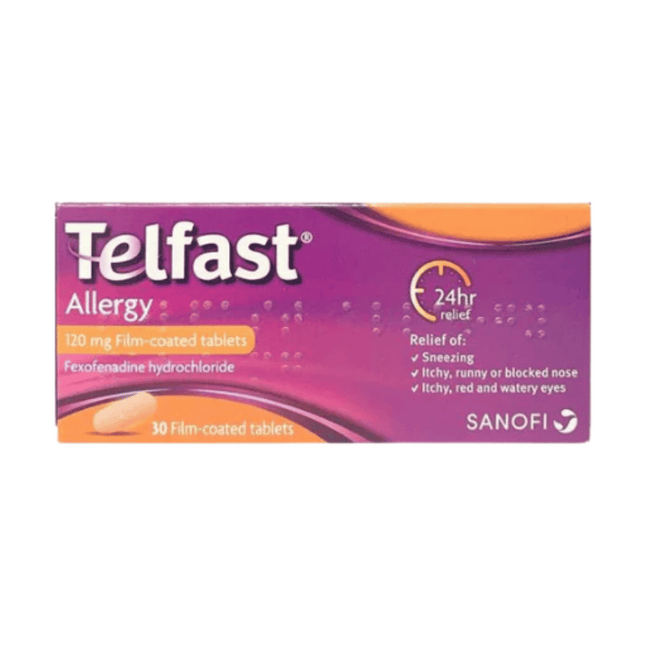 Telfast Allergy Tablets 30 Pack