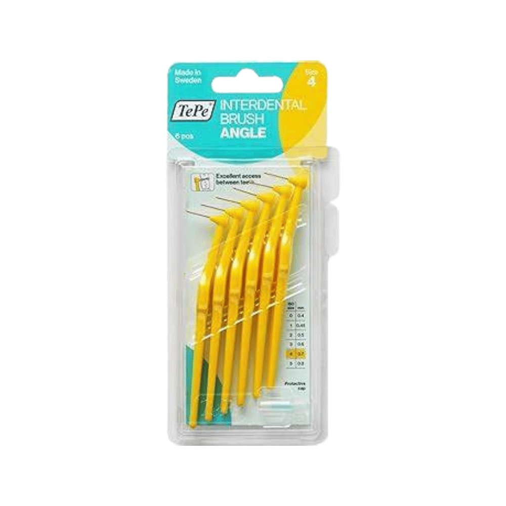 Tepe Angle Interdental Brushes Yellow 0.7mm