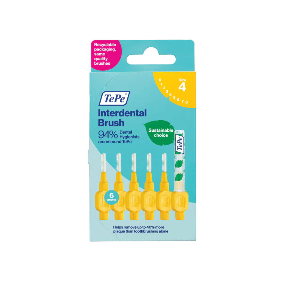 Tepe Interdental Brushes Yellow 0.7mm
