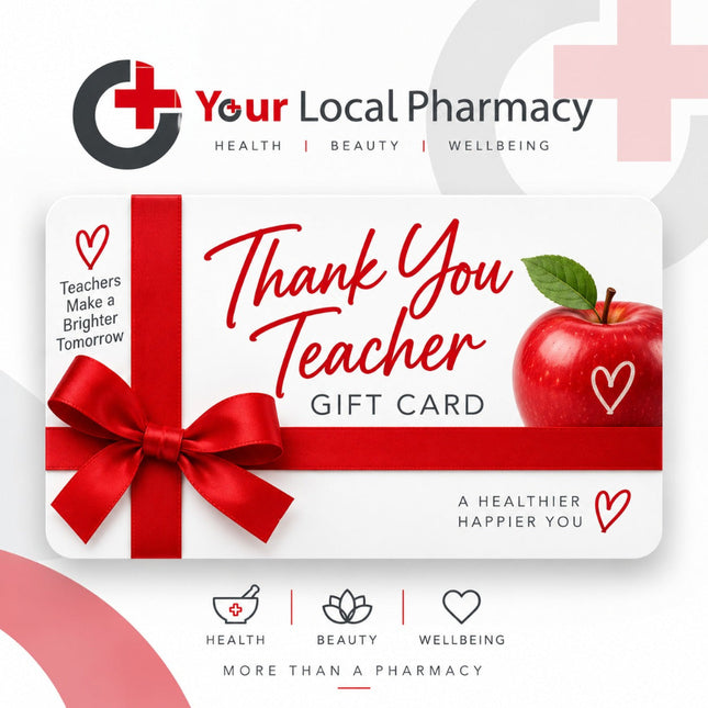 Your Local Pharmacy "Thank You Teacher" Gift Card