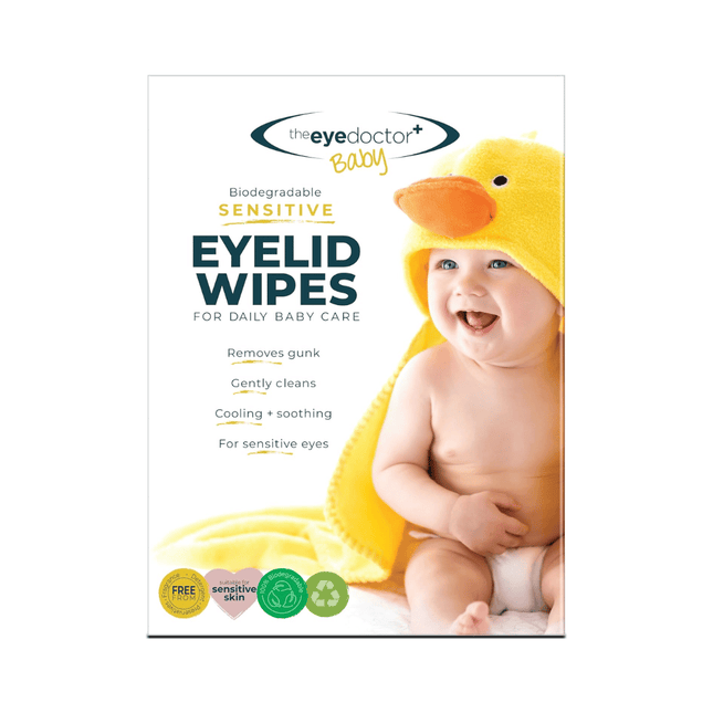 The Eye Doctor Sensitive Baby Eyelid Wipes